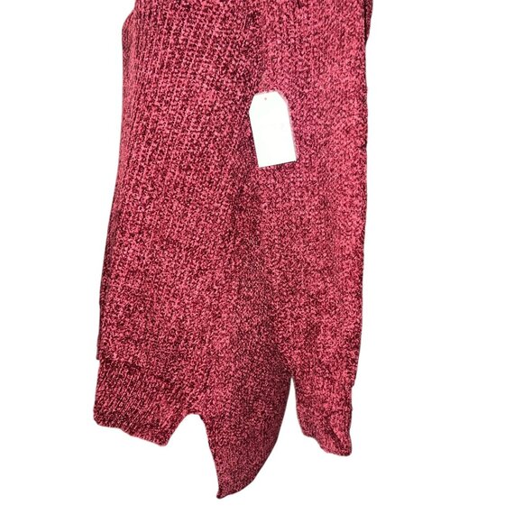 Time And Tru Soft Burgundy Long Sleeve Chunky Knit Sweater Sz Medium (8/10) Wome - Picture 11 of 13